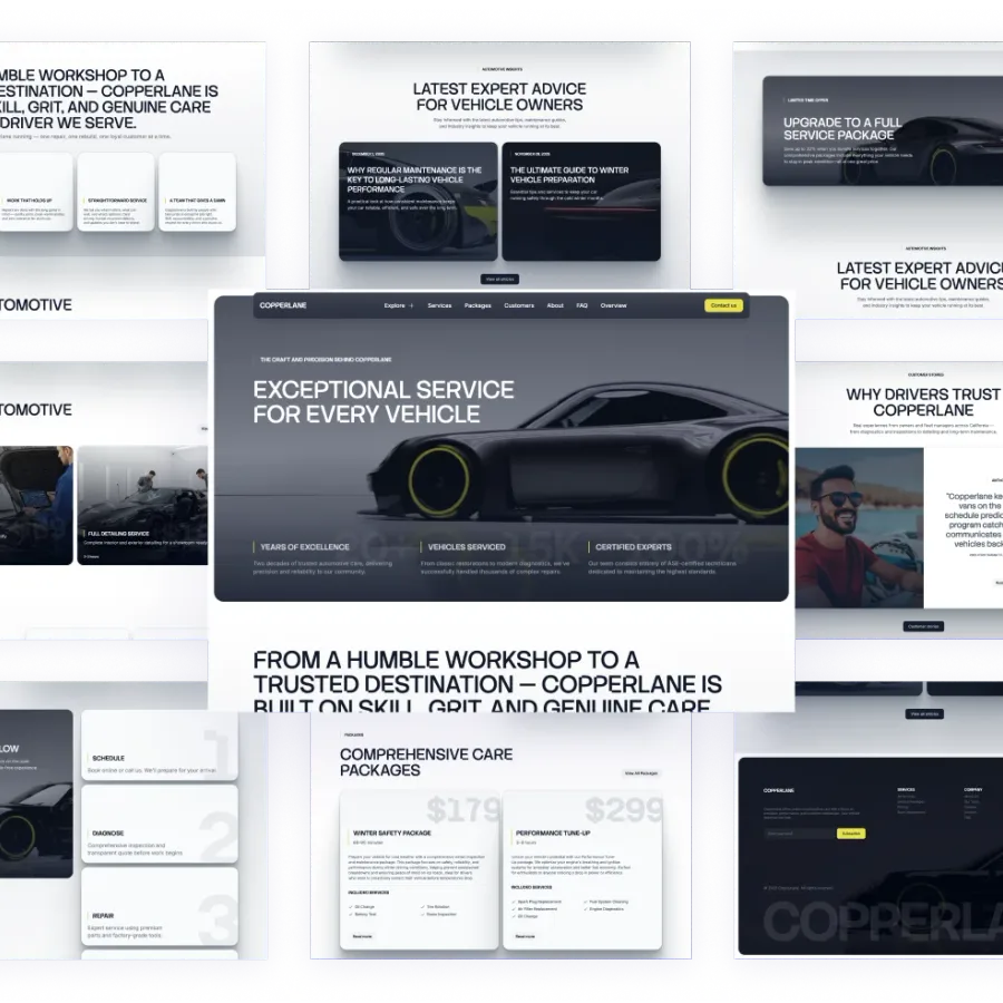 Copperlane / Automotive Services
