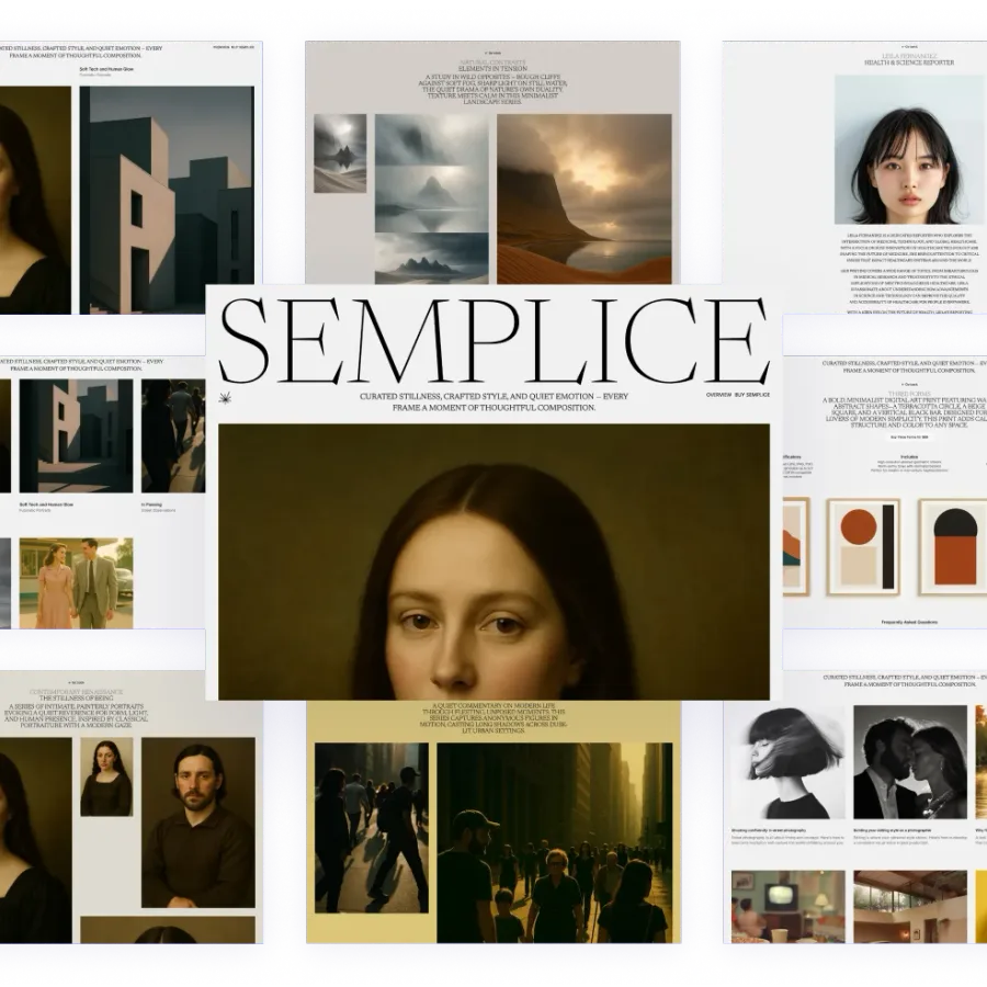 Semplice / Photography