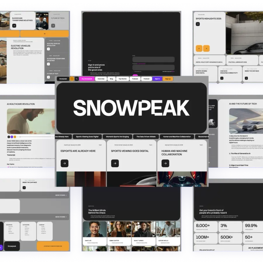 Snowpeak / Blog & Podcast